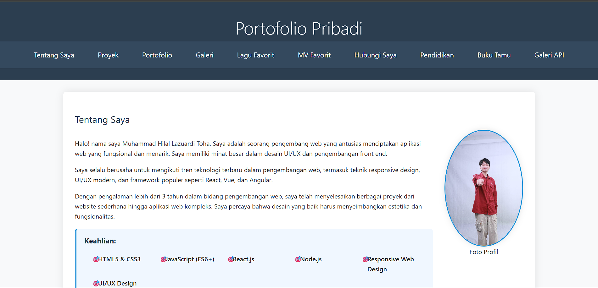 Portfolio Website